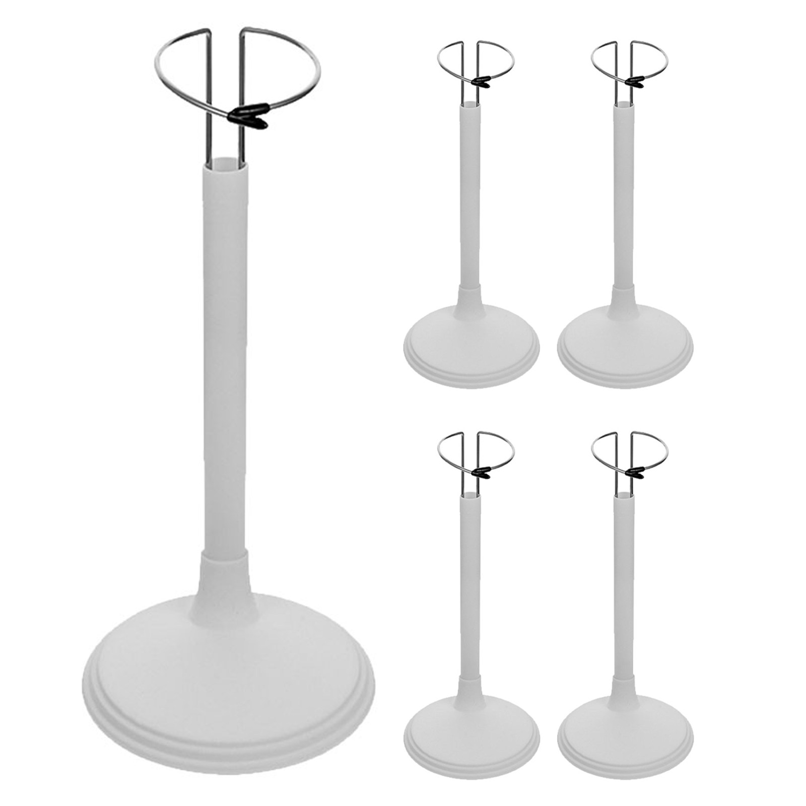 Action Figure Stand - 5 sztuk – stabilny stojak do