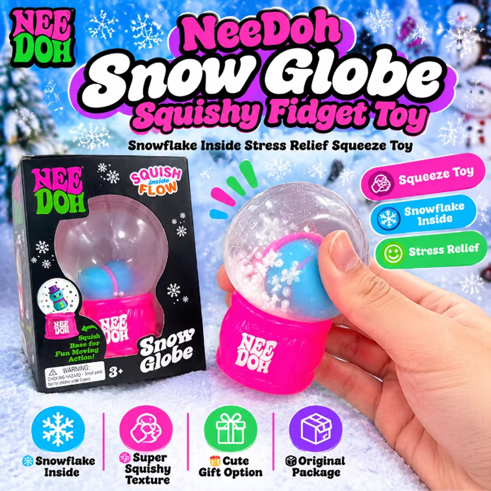 Fidget Cube Original - Nowy hit: NeeDoh Squish Flow Snow