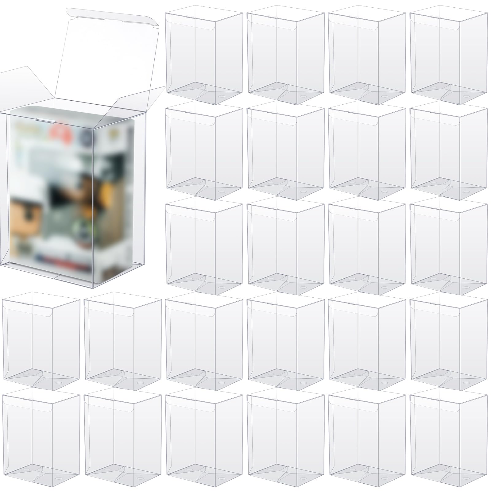 Funko Pop Protector - Przezroczysta gablota kompatybilna z figurkami Funko