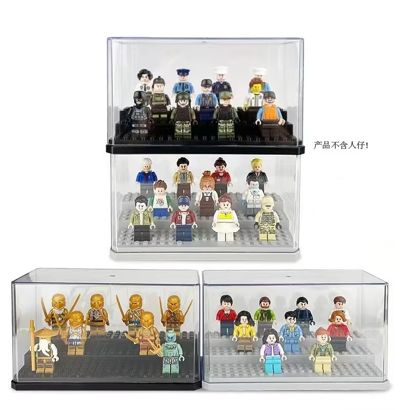 Building Block Mini - Akrylowa witryna na minifigurki, modułowa i