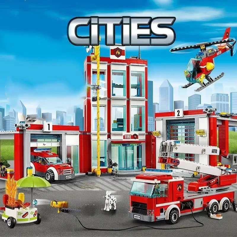 Zestaw klocków: Strażacka stac – Lego Set City recenzja i cena
