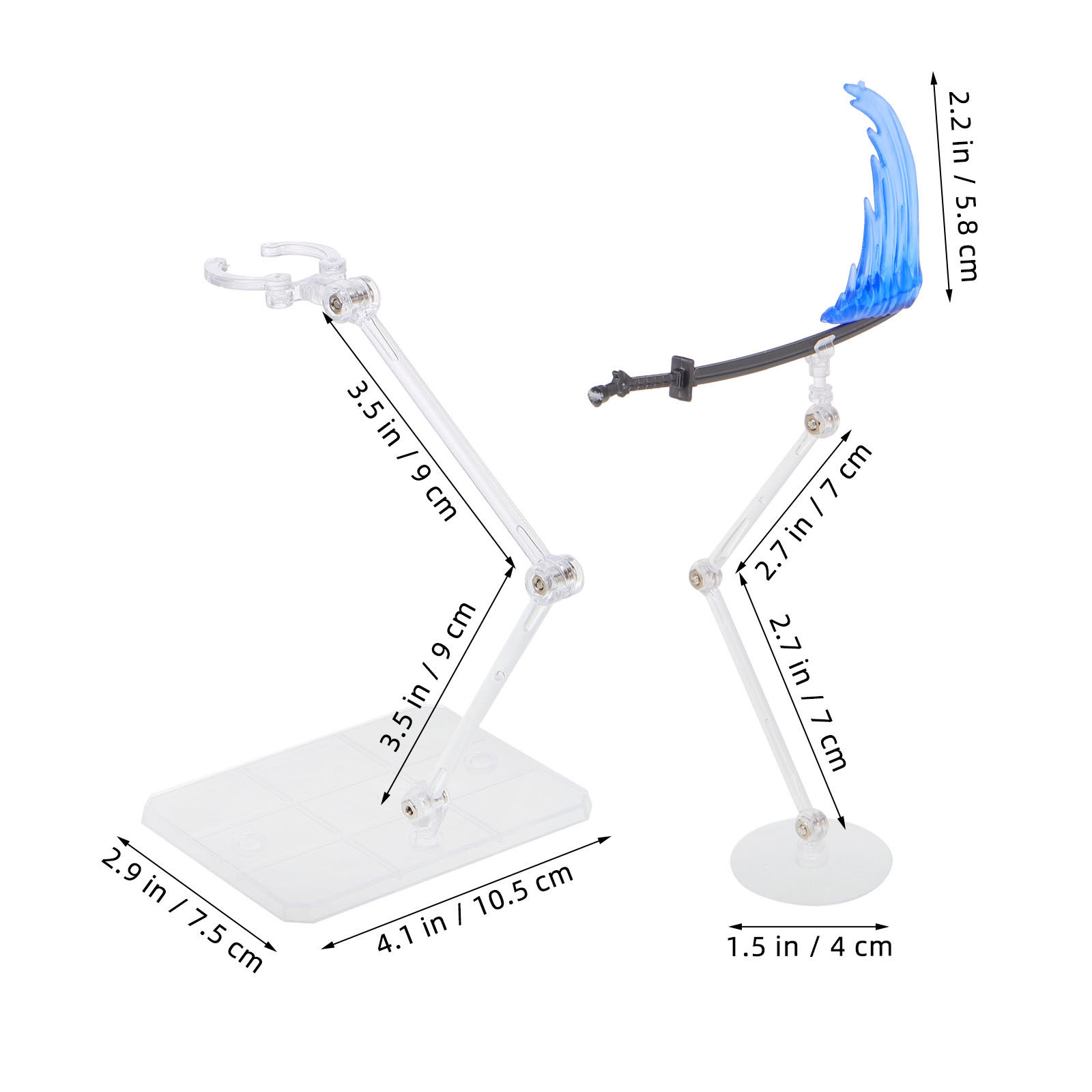 1 zestaw – podstawka do ekspon – Action Figure Stand recenzja i cena