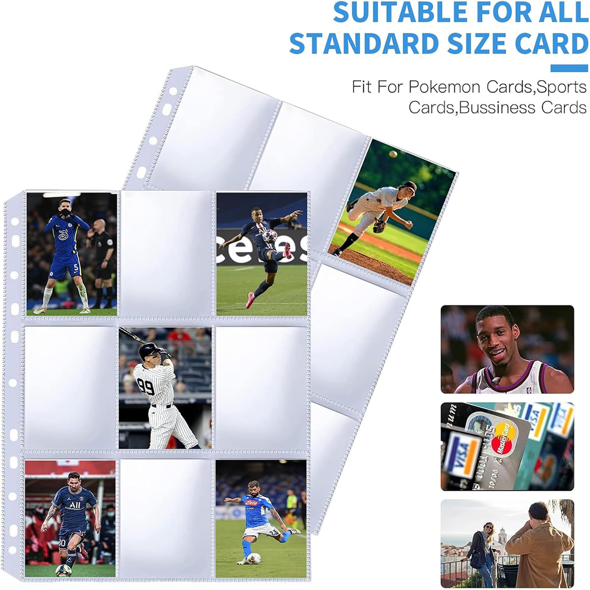 50 sztuk 9-kieszeniowych koszu – Trading Card Binder recenzja i cena