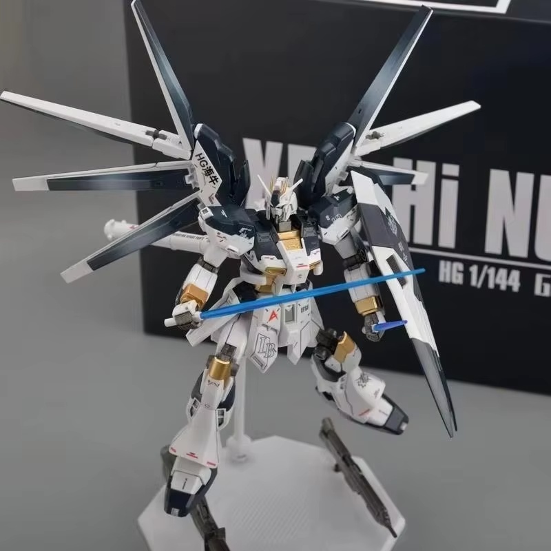 Hi-ν Hi Nu GPB Kolor HG 1/144  – Bandai Model Gundam Hg recenzja i cena