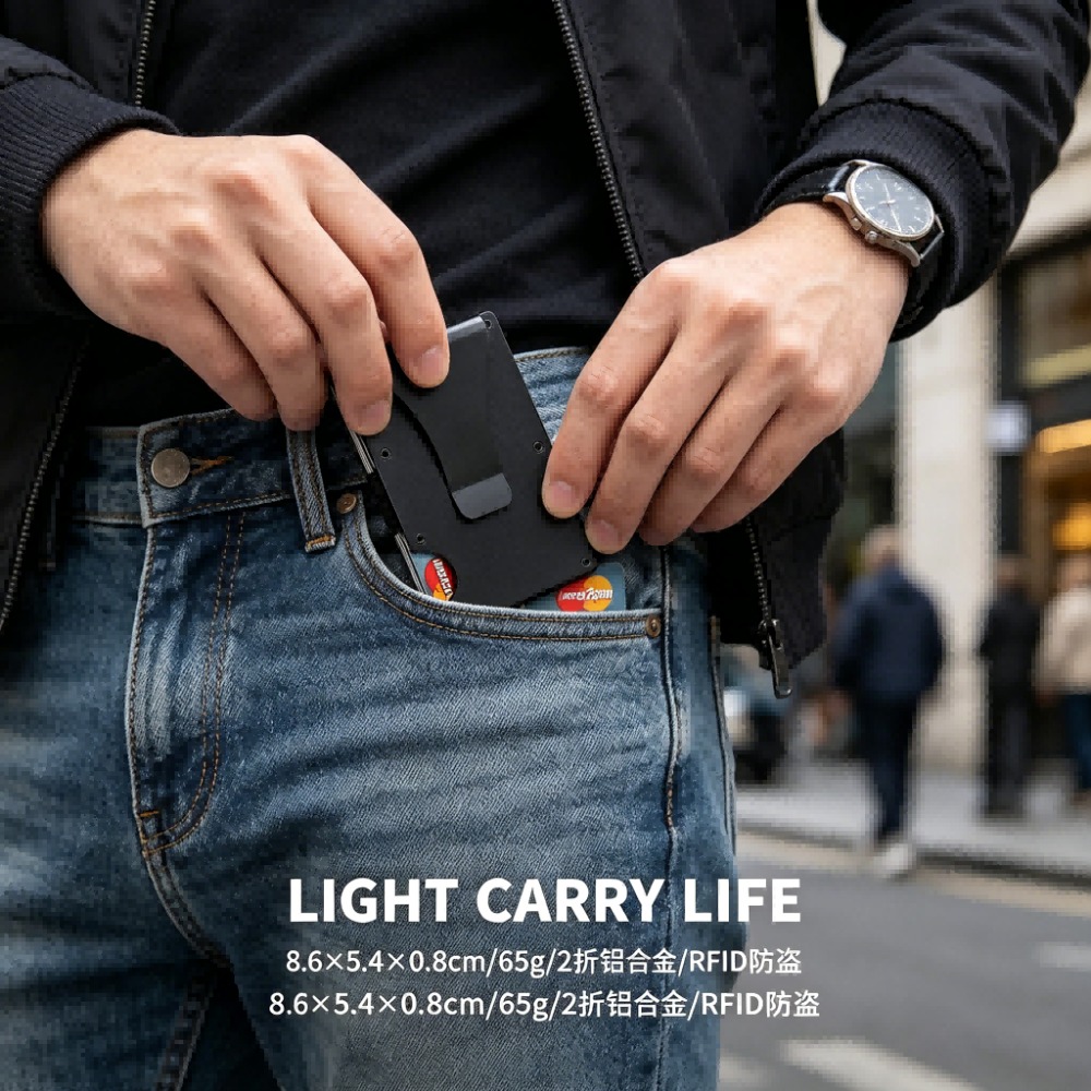 Aluminiowy Portfel na Karty z  – Card Top Loader recenzja i cena